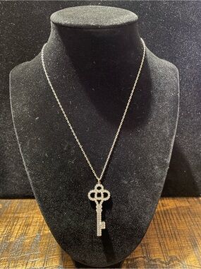 Touchstone by Swarovski Key to Happiness necklace